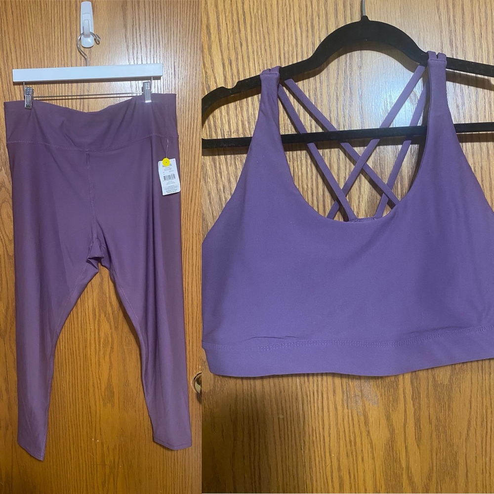 Plus size Brand new adorable workout set